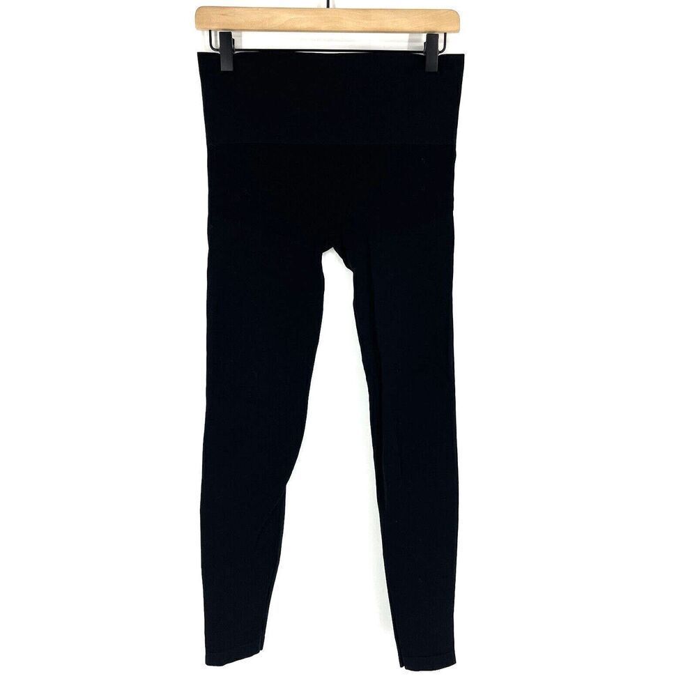 Blanqi Hipster Support Leggings Size Small Womens Black Maternity Postpartum